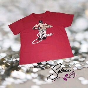 Selena‎ Quintanilla Unisex Oversized Music Tee Official Merchandise Shirt Red XS